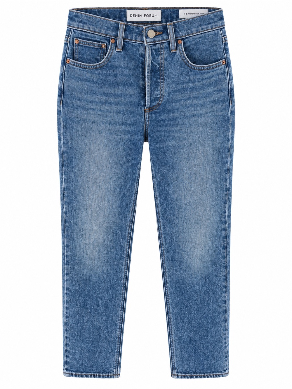 Denim Forum Women's Yoko High Rise Slim Jeans -Size 26X28L